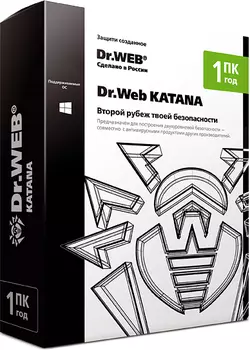 Dr.Web Katana (1 ПК, 1 год) [Цифровая версия] (Цифровая версия)