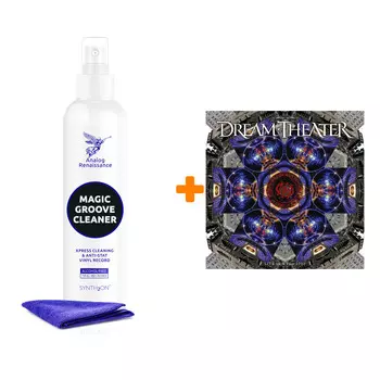 DREAM THEATER Lost Not Forgotten Archives Live In NYC 1993 Coloured Vinyl 3LP+2CD + Спрей для очистки LP с микрофиброй 250мл Набор