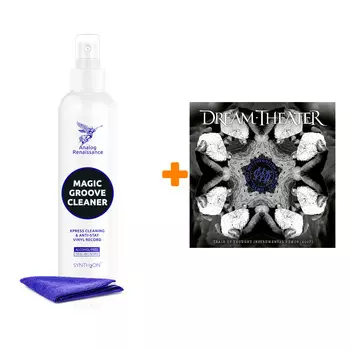 DREAM THEATER Lost Not Forgotten Archives Train Of Thought Instrumental Demos 2003 2LP+CD + Спрей для очистки LP с микрофиброй 250мл Набор