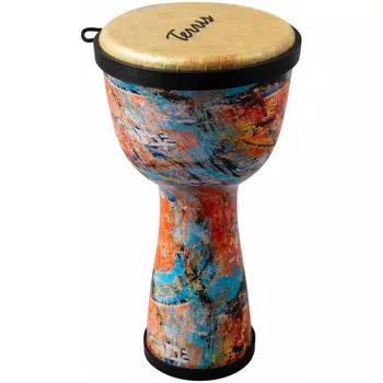 Джембе Terris DPC-08 URBAN Cuba 8"(20 см)-16"(40 см) – рисунок Куба (разноцветный)