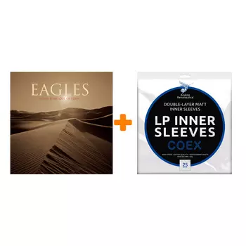 EAGLES Long Road Out Of Eden 2LP + Конверты внутренние COEX для грампластинок 12" 25шт Набор