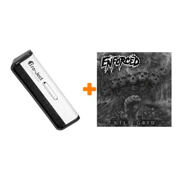 ENFORCED Kill Grid LP+CD + Щетка для LP Brush It Набор