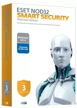 ESET NOD32 Smart Security (3 ПК, 2 года) [Цифровая версия] (Цифровая версия)
