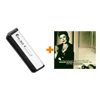 FAITHFULL MARIANNE WITH VIENNA RADIO SYMPHONY ORCHESTRA The Seven Deadly Sins 2LP + Щетка для LP Brush It Набор
