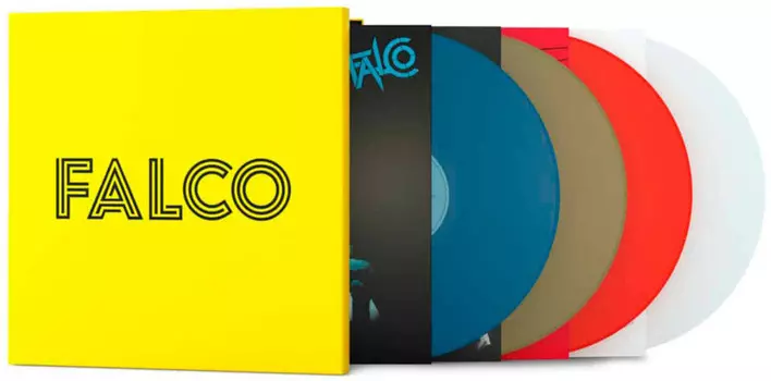 Falco – The Box. Coloured Vinyl (4 LP)