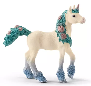 Фигурка Bayala: Цветочный единорог жеребёнок