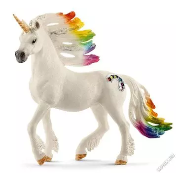 Фигурка Bayala: Радужный единорог жеребец