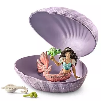 Фигурка Bayala: Русалка с черепашкой в ракушке