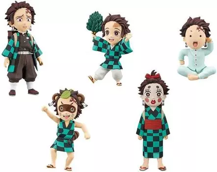 Фигурка Demon Slayer: Kimetsu no Yaiba – Tanjiro Kamado Mask (7 см) (1 штука в ассортименте)