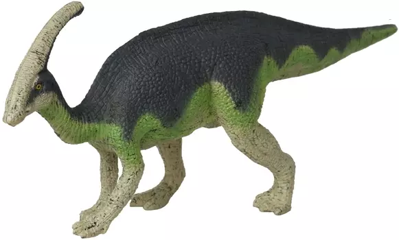 Фигурка Динозавр Паразауролоф зелёный (масштаб 1:288)