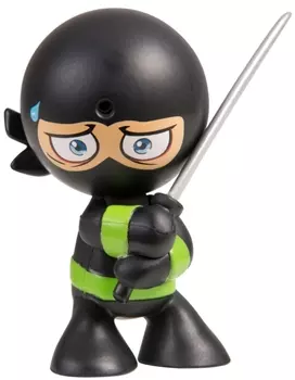 Фигурка Fart Ninjas: Ниндзя пукающий с мечом (чёрный)