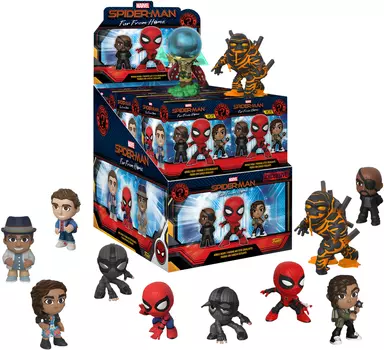Фигурка Funko Mystery Minis Blind Box: Spider-Man: Far From Home – Exclusive 1 (1 шт. в ассортименте)