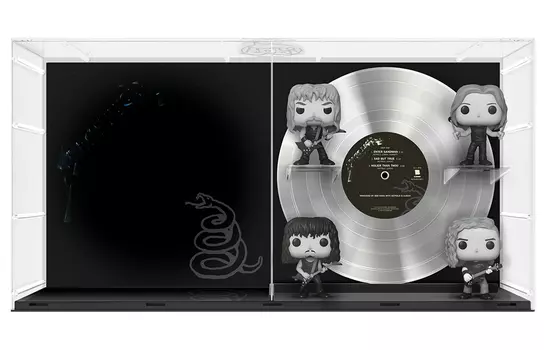 Фигурка Funko POP Album: Metallica – Metallica Black &amp; White Exclusive Deluxe (9,5 см)