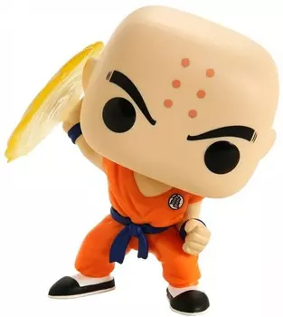 Фигурка Funko POP Animation: Dragon Ball Z Series 7 – Krillin With Destructo Disc (9,5 см)