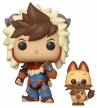 Фигурка Funko POP Animation: Monster Hunter – Stories Lute &amp; Navirou (9,5 см)