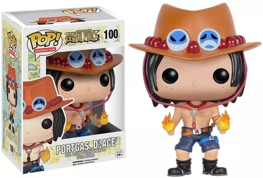 Фигурка Funko POP Animation: One Piece – Portgas D. Ace (9,5 см)