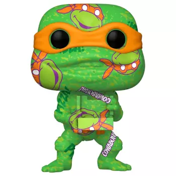 Фигурка Funko POP Art Series: Teenage Mutant Ninja Turtles – Michaelangelo Exclusive (9,5 см)