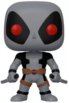 Фигурка Funko POP: Deadpool – Deadpool With Two Swords (Grey) Bobble-Head (25,4 см)