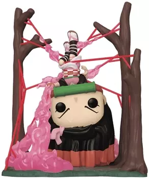 Фигурка Funko POP Deluxe Demon Slayer: Kimetsu no Yaiba – Nezuko Kamado in Web [Glows In The Dark] Exclusive (9,5 см)