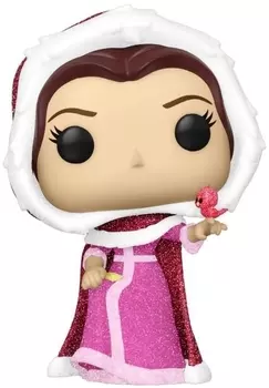 Фигурка Funko POP Disney: Beauty And The Beast – Winter Belle Diamond Collection Exclusive (9,5 см)