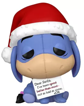 Фигурка Funko POP: Disney Holiday 2021 – Eeyore (9,5 см)
