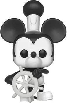 Фигурка Funko POP: Disney Mickey's The 90th Anniversary – Steamboat Willie (9,5 см)