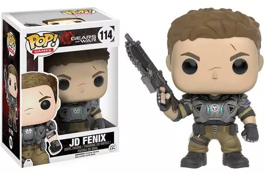 Фигурка Funko POP Games: Gears of War – JD Fenix Armored (9,5 см)