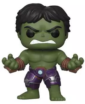 Фигурка Funko POP Games Marvel: Avengers Gamerverse – Hulk Bobble-Head (9,5 см)