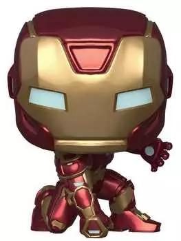 Фигурка Funko POP Games Marvel: Avengers Gamerverse – Iron Man Bobble-Head (9,5 см)