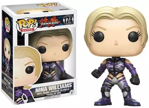 Фигурка Funko POP Games: Tekken – Nina Williams (9,5 см)