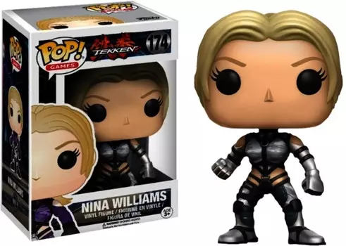 Фигурка Funko POP Games: Tekken – Nina Williams Silver Suit (9,5 см)