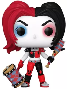 Фигурка Funko POP Heroes: DC Comics – Harley Quinn with Weapons (9,5 см)