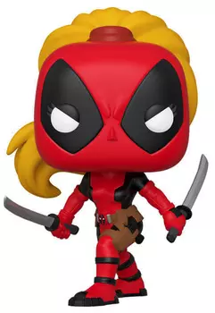 Фигурка Funko POP: Marvel 80 Years – Lady Deadpool Bobble-Head (9,5 см)