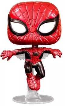 Фигурка Funko POP: Marvel 80 Years – Spider-Man First Appearance Metallic Bobble-Head Exclusive (9,5 см)