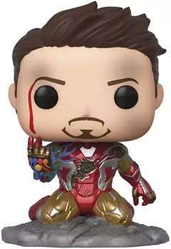 Фигурка Funko POP Marvel: Avengers Endgame – Iron Man (I Am Iron Man) [Glows In The Dark] Exclusive Bobble-Head (9,5 см)