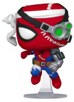 Фигурка Funko POP Marvel: Cyborg Spider-Man Bobble-Head Exclusive (9,5 см)