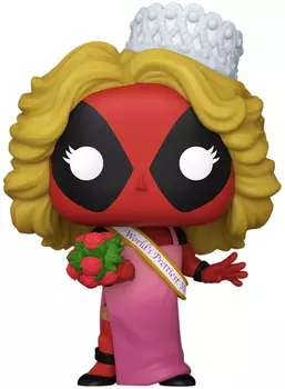 Фигурка Funko POP Marvel: Deadpool – Beauty Pageant Deadpool Bobble-Head (9,5 см)