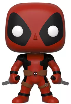 Фигурка Funko POP: Marvel Deadpool – Deadpool With Two Swords (Red) Bobble-Head (25,4 см)