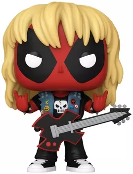 Фигурка Funko POP Marvel: Deadpool – Heavy Metal Deadpool Bobble-Head (9,5 см)