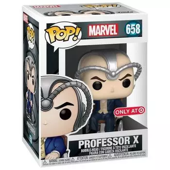 Фигурка Funko POP Marvel: Professor X Silver Bobble-Head Exclusive (9,5 см)