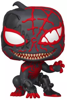 Фигурка Funko POP Marvel: Spider-Man Maximum Venom – Venomized Miles Morales Bobble-Head (9,5 см)
