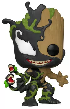 Фигурка Funko POP Marvel: Spider-Man Maximum Venom – Venomized Groot Bobble-Head (9,5 см)