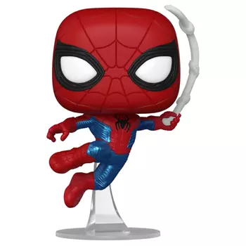 Фигурка Funko POP Marvel: Spider-Man No Way Home – Spider-Man Finale Suit Bobble-Head (9,5 см)