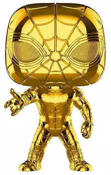 Фигурка Funko POP Marvel: The First Ten Years – Iron Spider Chrome Bobble-Head (9,5 см)