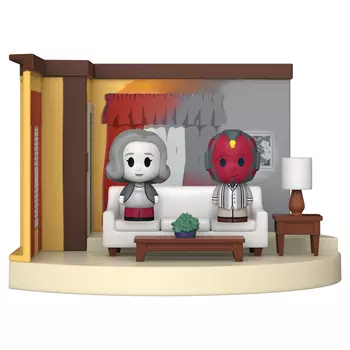 Фигурка Funko POP Marvel: Wanda / Vision – Living Room 1960s Wanda &amp; Vision Exclusive Mini Moments