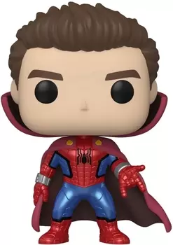 Фигурка Funko POP Marvel What If...? – Zombie Hunter Spidey Unmasked Metallic Exclusive Bobble-Head (9,5 см)