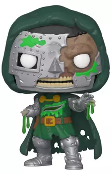 Фигурка Funko POP Marvel: Zombies – Zombie Doctor Doom Bobble-Head (9,5 см)