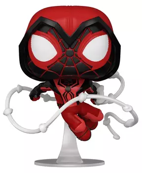 Фигурка Funko POP: Miles Morales Crimson Cowl Suit Bobble-Head (9,5 см)