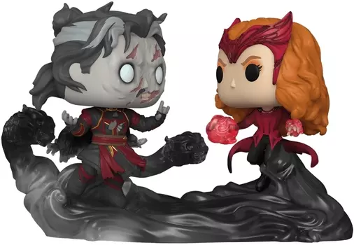 Фигурка Funko POP Moment Marvel: Doctor Strange In The Multiverse Of Madnes – Dead Strange &amp; The Scarlet Witch Bobble-Head
