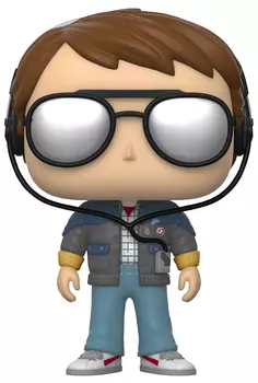 Фигурка Funko POP Movies: Back To The Future – Marty With Glasses (9,5 см)